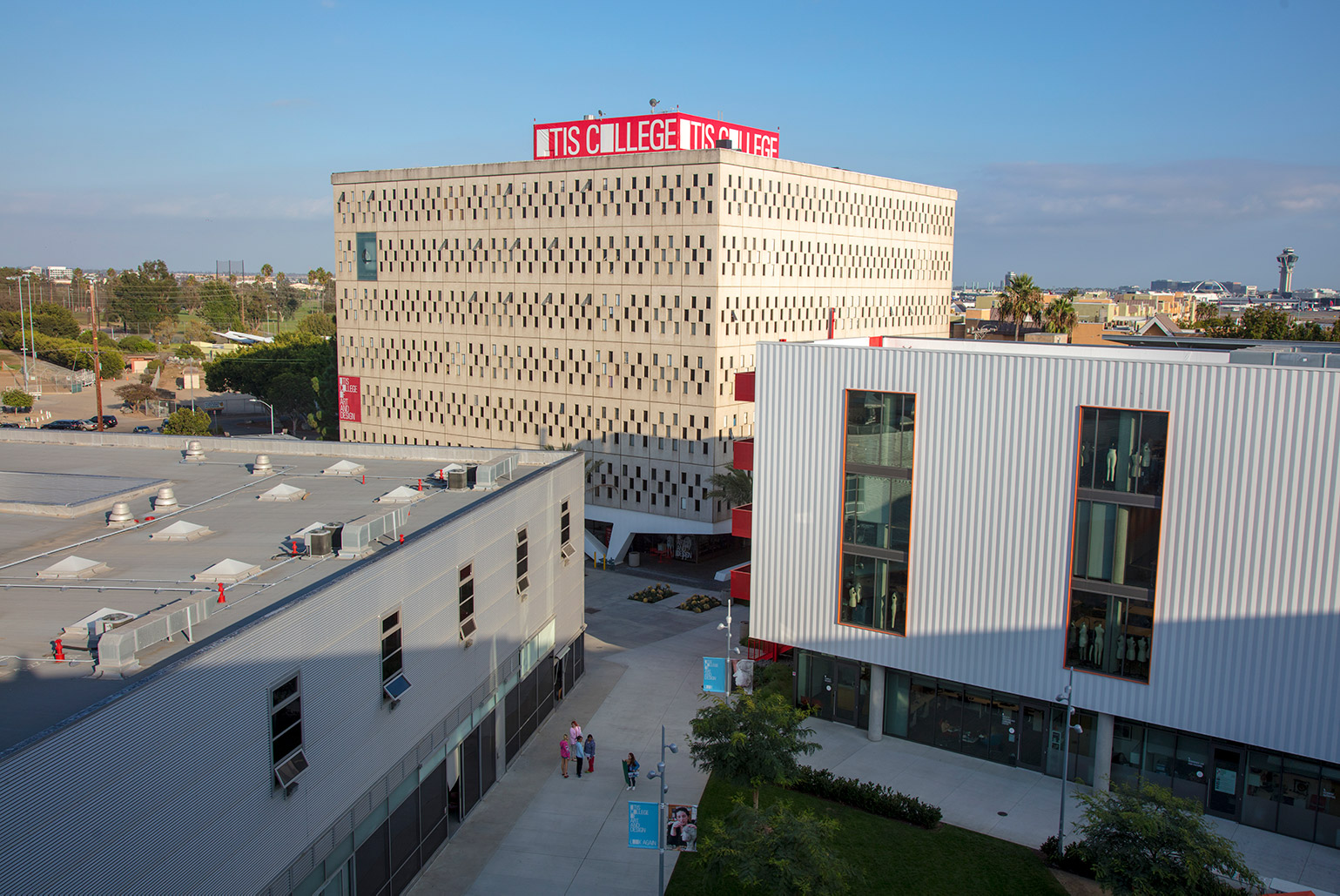 Otis College – overhead shot